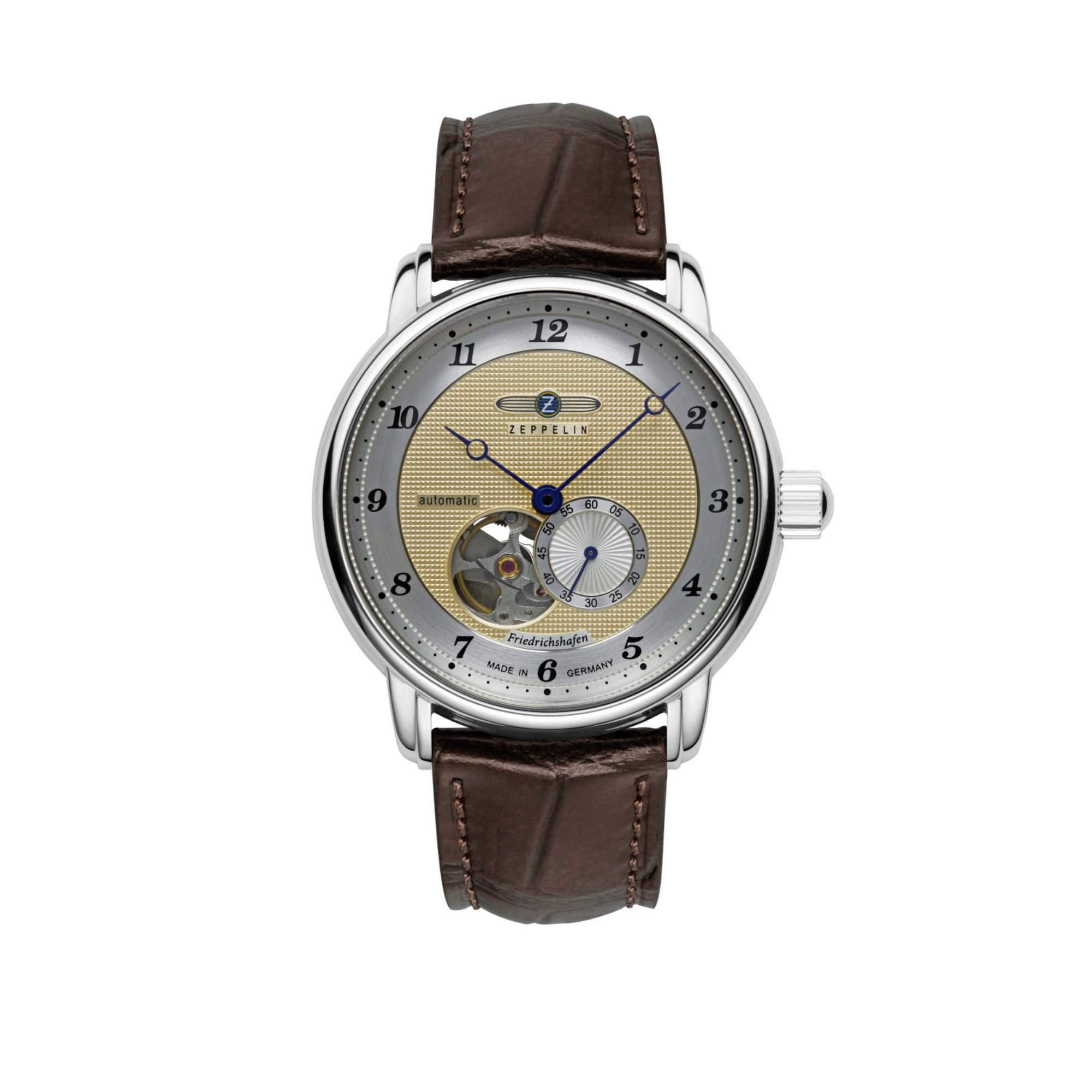 ZEPPELIN FRIEDRICHSHAFEN GOLD COLORED DIAL AUTOMATIC 8566-5