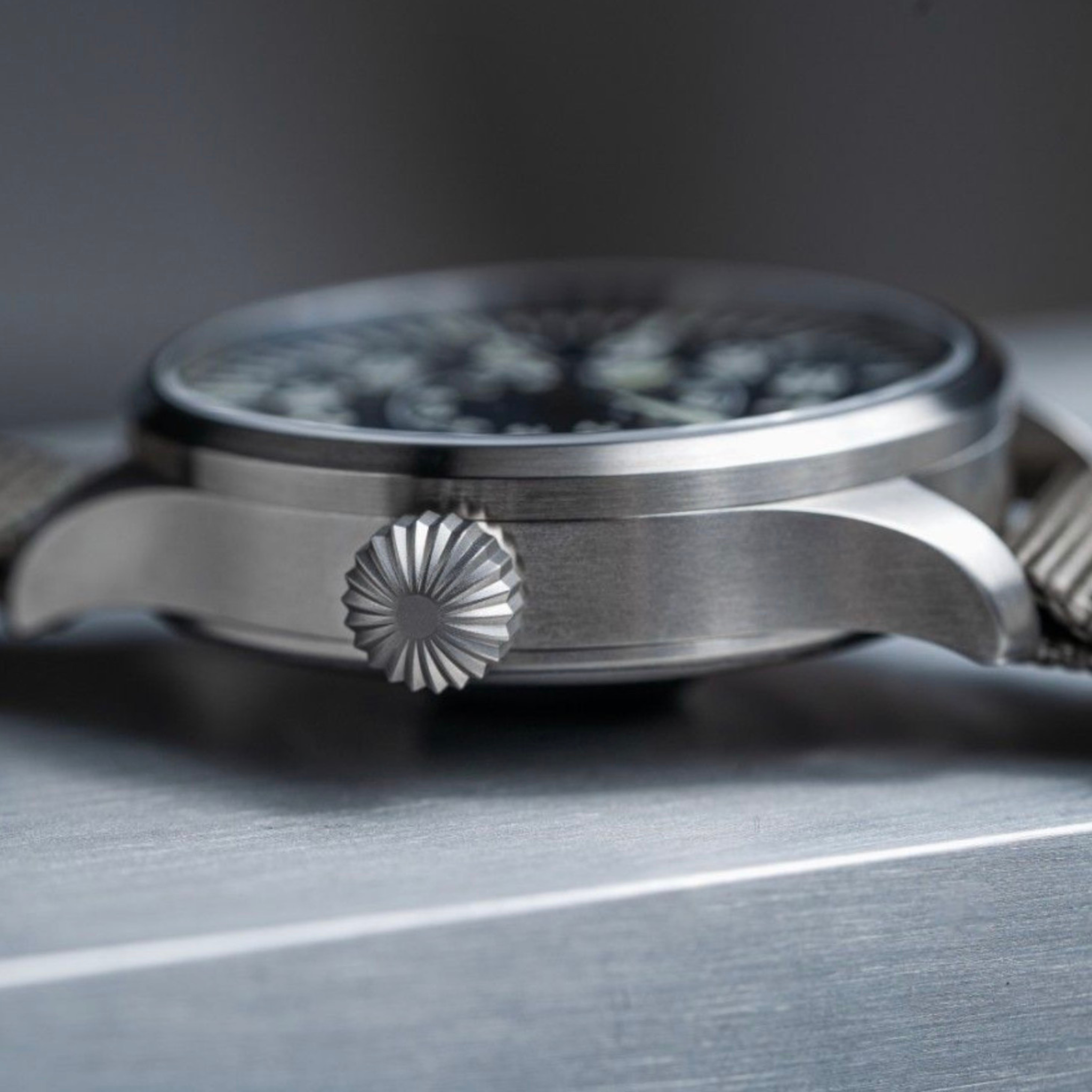 LACO PILOT WATCHES BASIC AACHEN BLAUE STUNDE 39 MM AUTOMATIC