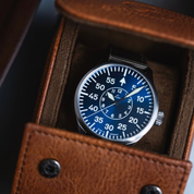LACO PILOT WATCHES BASIC AACHEN BLAUE STUNDE 39 MM AUTOMATIC