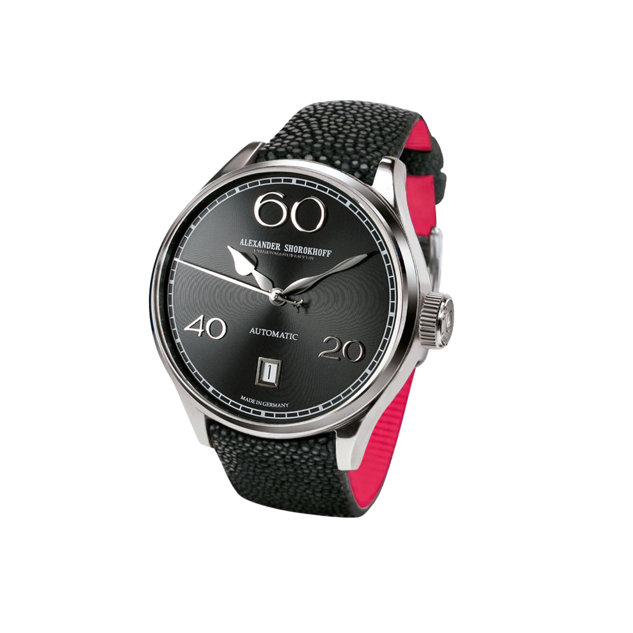 ALEXANDER SHOROKHOFF  Guilloché Automatic Black