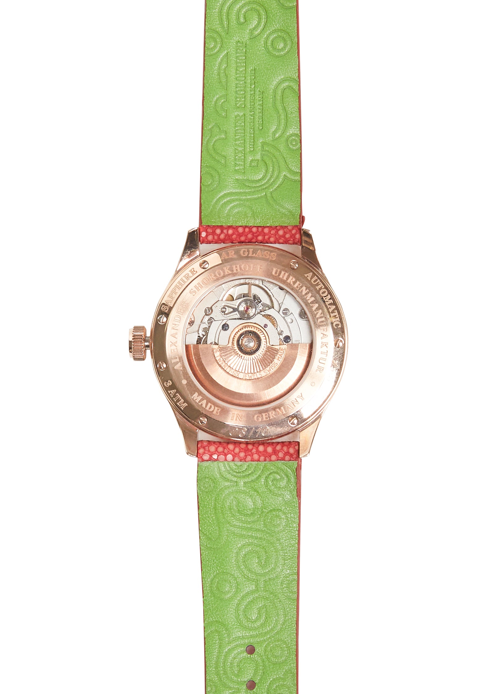 ALEXANDER SHOROKHOFF Crazy Balls (Special Customised 1 piece only) - Red Army Watches 