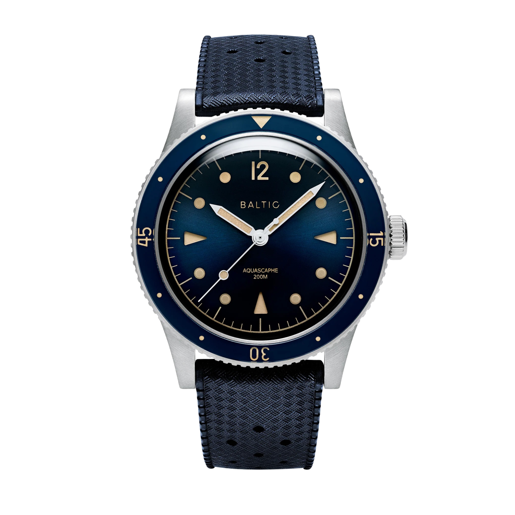 BALTIC AQUASCAPHE CLASSIC - BLUE GILT (BLUE RUBBER)