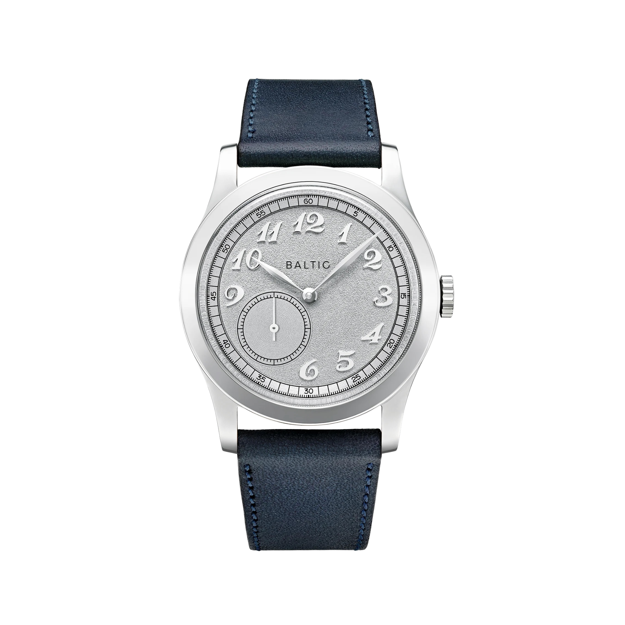 BALTIC MR CLASSIC SILVER (STITCHED NAVY BLUE)