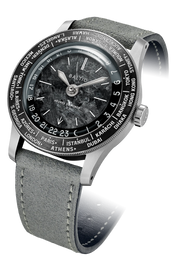 BALTIC HEURES DU MONDE WORLDTIMER - LABRADORITE - Red Army Watches 