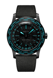 BALTIC HEURES DU MONDE WORLDTIMER - LABRADORITE - Red Army Watches 