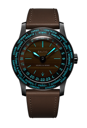 BALTIC HEURES DU MONDE WORLDTIMER - TIGER EYE - Red Army Watches 