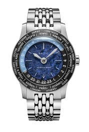 BALTIC HEURES DU MONDE WORLDTIMER - SODALITE - Red Army Watches 