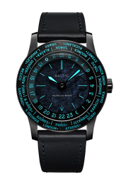 BALTIC HEURES DU MONDE WORLDTIMER - SODALITE - Red Army Watches 