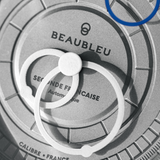 BEAUBLEU Seconde Française 20.24 Pearl Gray - Red Army Watches 