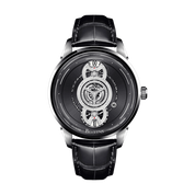 BEHRENS "SPACE TRAVELLER" AUTOMATIC BLACK FUME