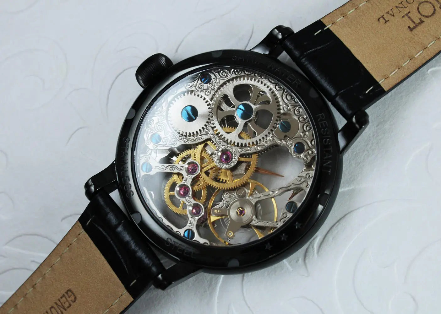 POLJOT INTERNATIONAL Skeleton Six 9910.1940213 - Red Army Watches 