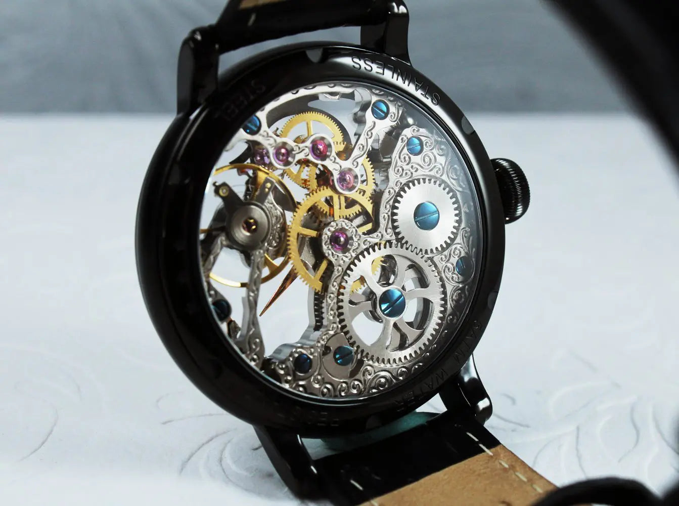 POLJOT INTERNATIONAL Skeleton Six 9910.1940213 - Red Army Watches 