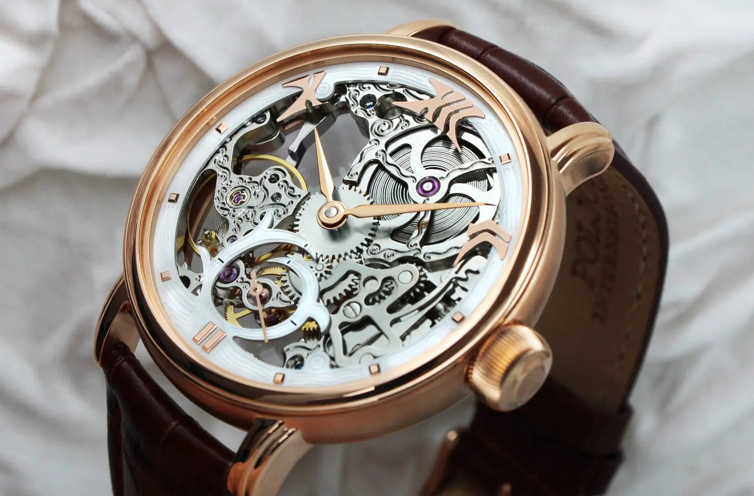 POLJOT INTERNATIONAL Skeleton Six 9910.1940611 - Red Army Watches 