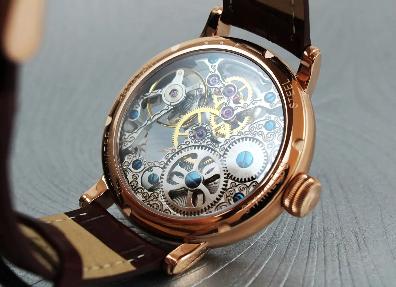 POLJOT INTERNATIONAL Skeleton Six 9910.1940611 - Red Army Watches 