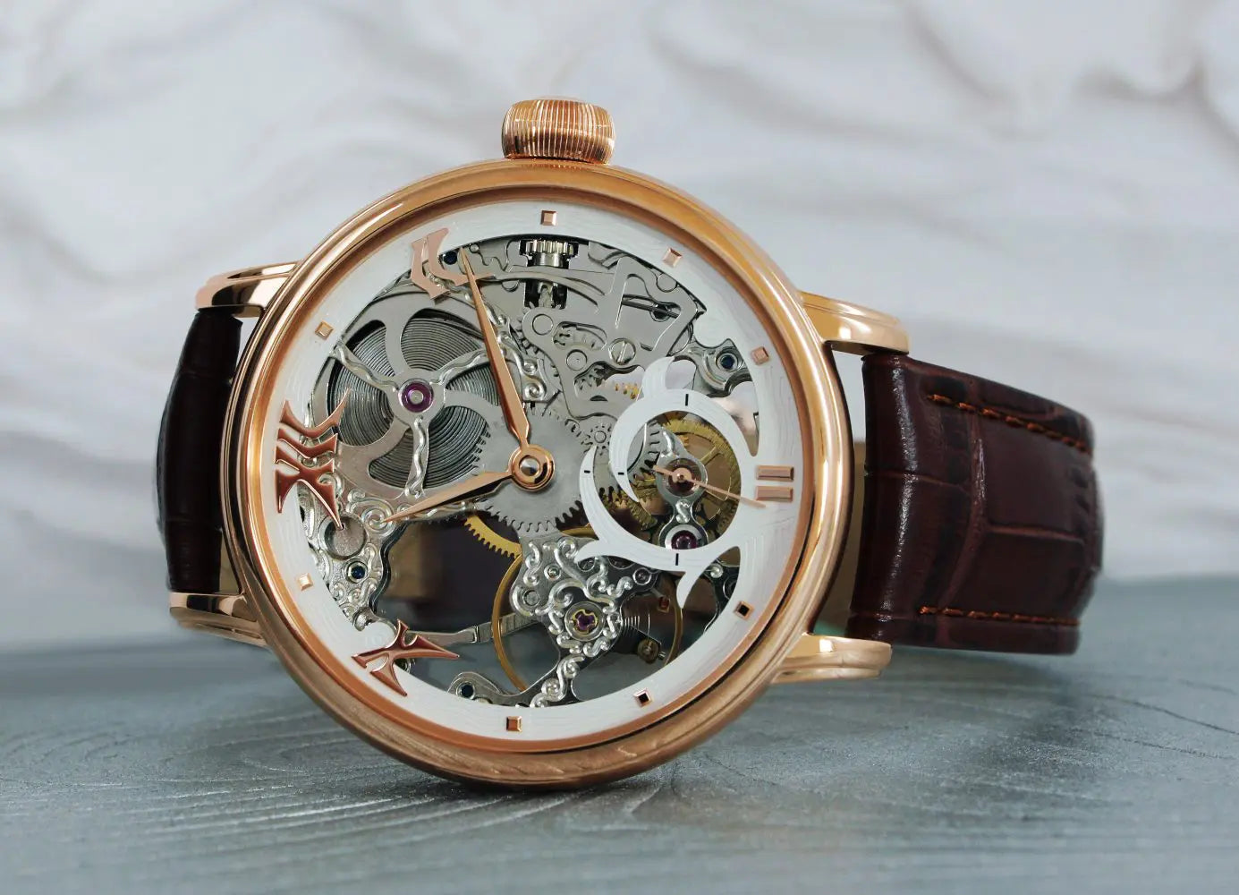 POLJOT INTERNATIONAL Skeleton Six 9910.1940611 - Red Army Watches 
