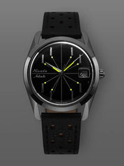 NIVADA GRENCHEN ANTARCTIC SPIDER BLACK 38MM - Red Army Watches 