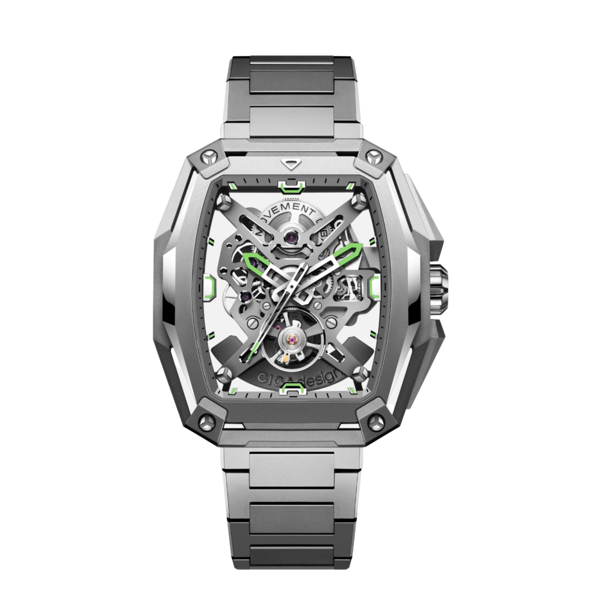 CIGA DESIGN HUNTER TITANIUM SILVER