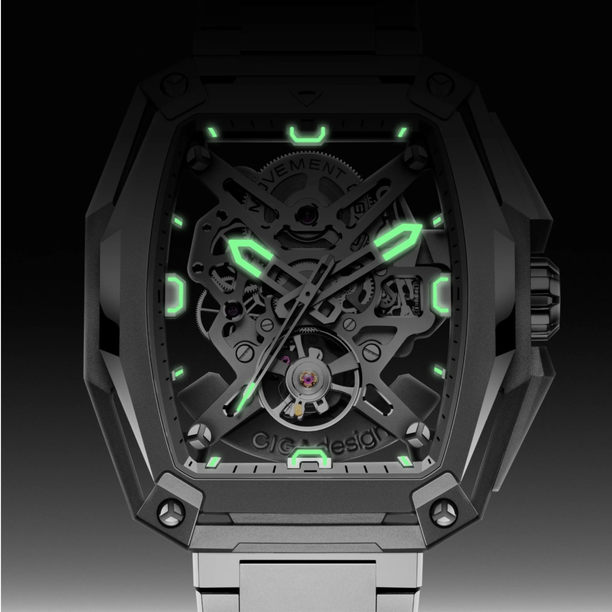 CIGA DESIGN HUNTER TITANIUM SILVER