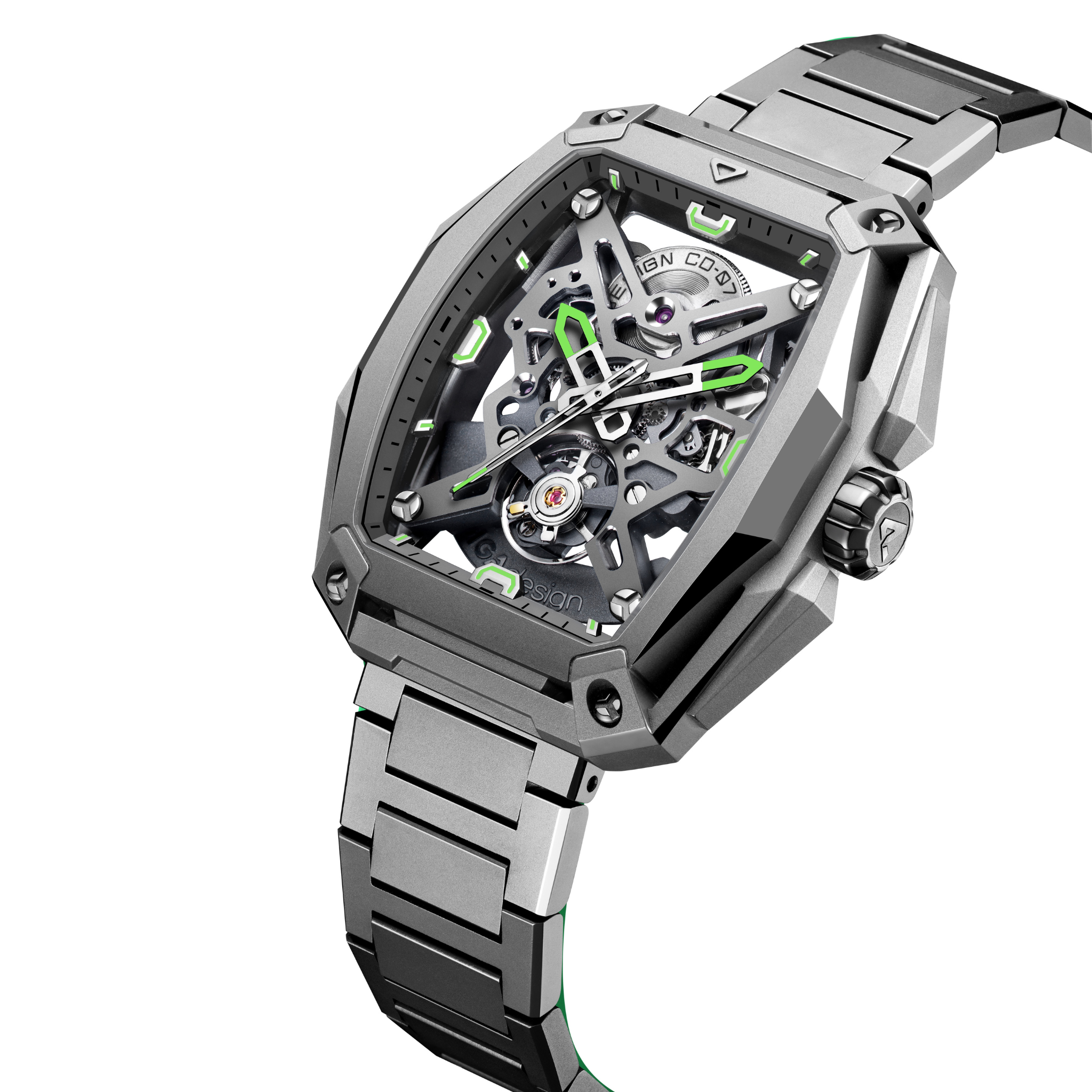 CIGA DESIGN HUNTER TITANIUM SILVER