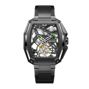 CIGA DESIGN HUNTER SKELETON TOURBILLON CARBON - Red Army Watches 