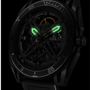 CIGA DESIGN FALCON CARBON SKELETON WATCH - Red Army Watches 