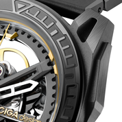 CIGA DESIGN FALCON CARBON SKELETON WATCH - Red Army Watches 