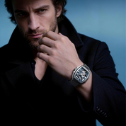 CIGA DESIGN HUNTER SKELETON TOURBILLON BLUE - Red Army Watches 