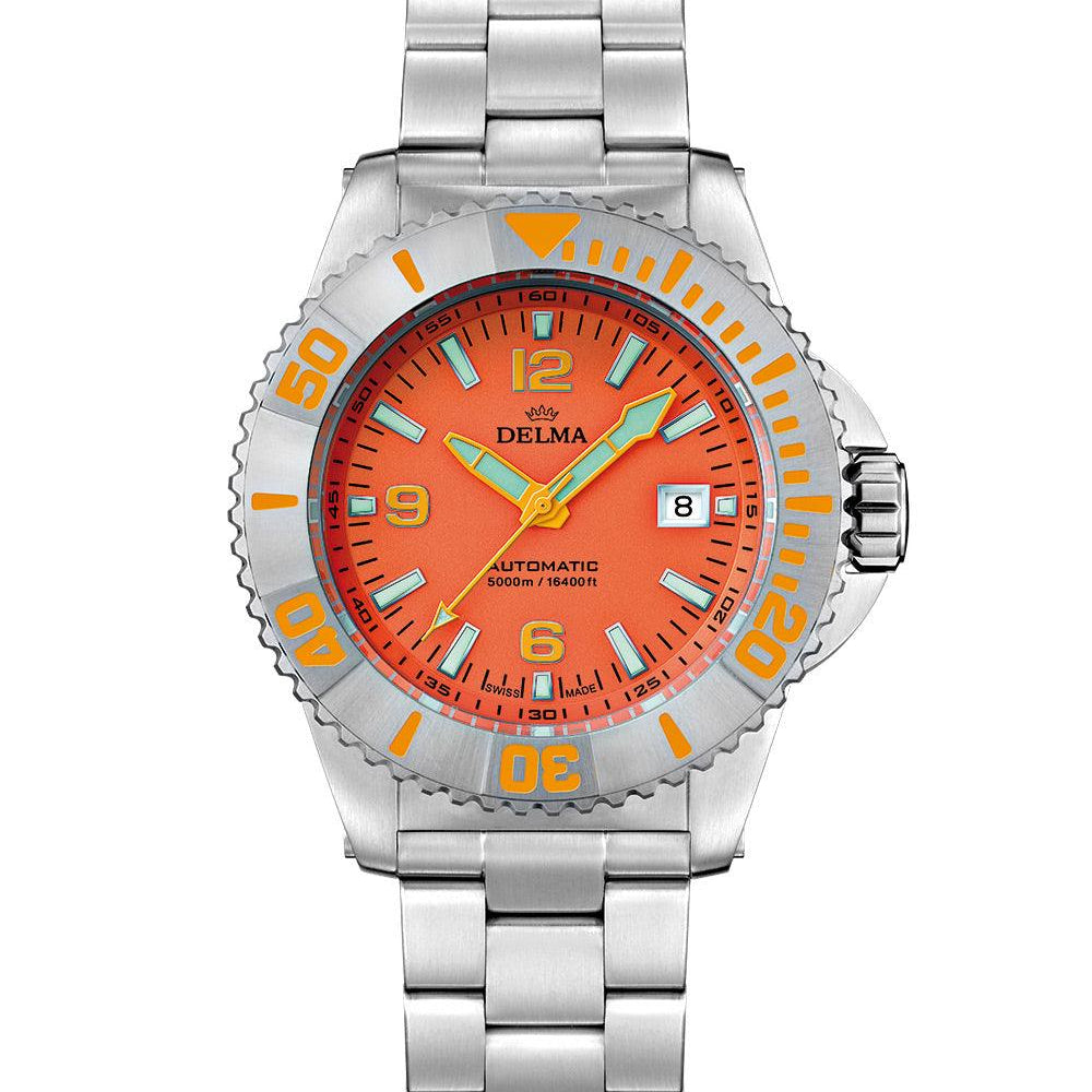 DELMA Blue Shark IV 41701.760.6.154 - Red Army Watches 