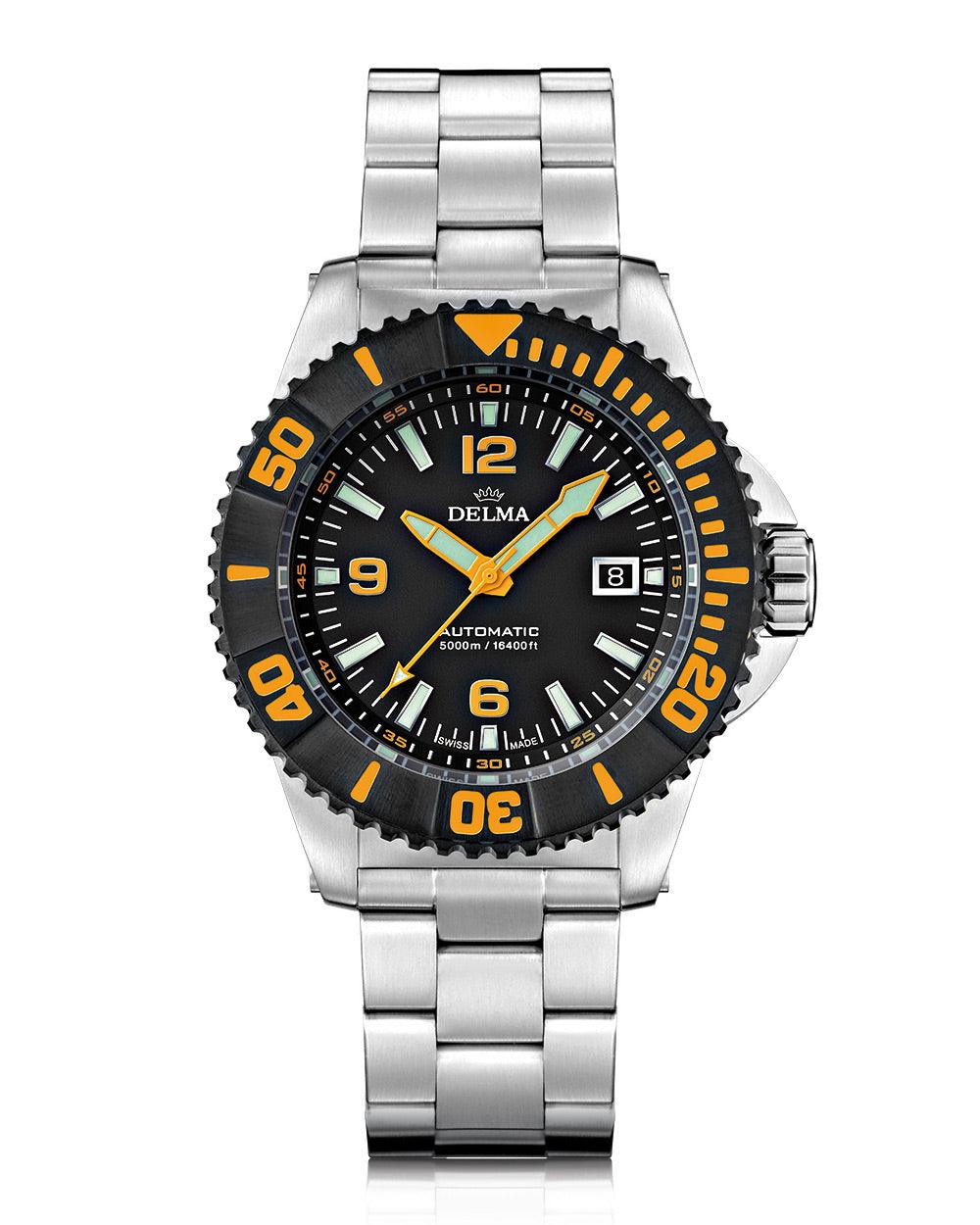 DELMA Blue Shark IV 54701.760.6.034 - Red Army Watches 