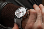 DELMA Continental Pulsometer White 41701.702.6.069 - Red Army Watches 