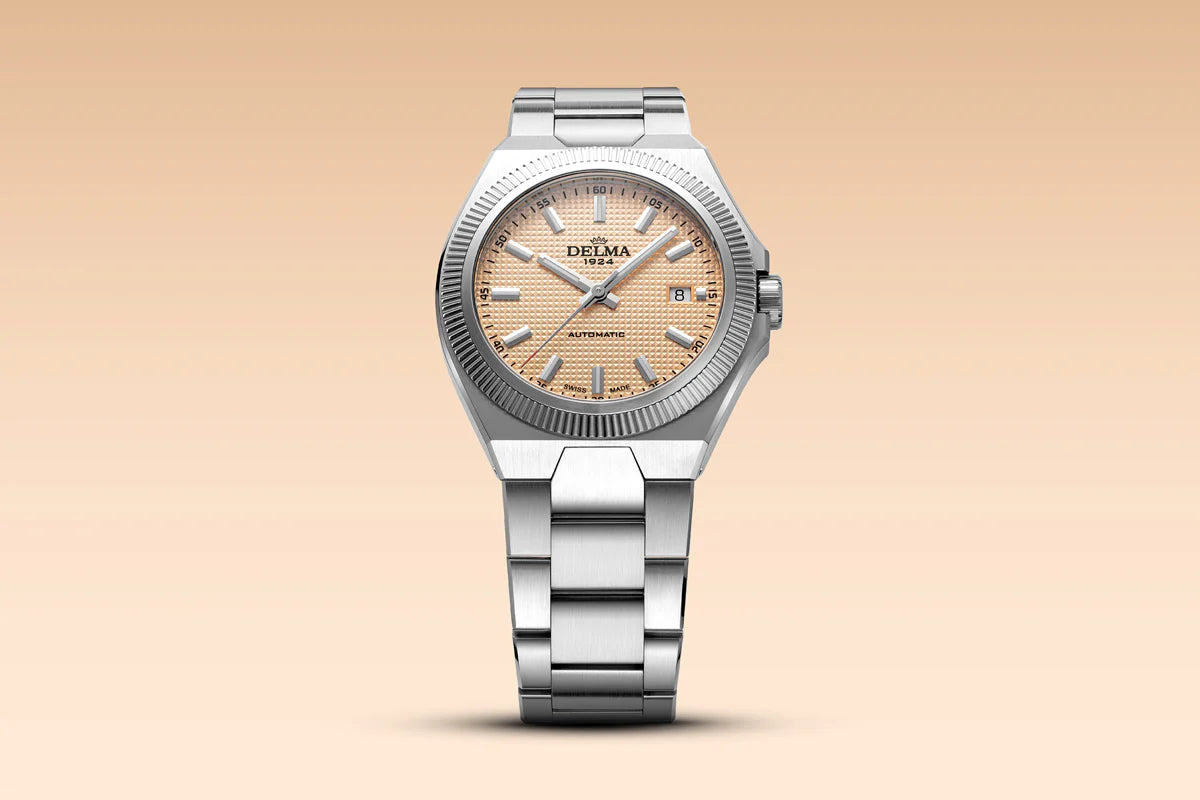 DELMA Midland Automatic Salmon  41701.740.6.181 - Red Army Watches 