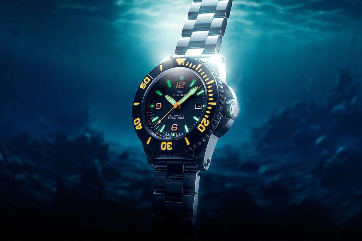 DELMA Blue Shark IV 54701.760.6.034 - Red Army Watches 