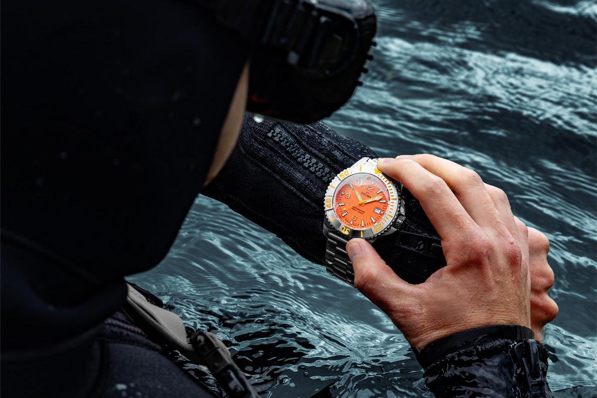 DELMA Blue Shark IV 41701.760.6.154 - Red Army Watches 