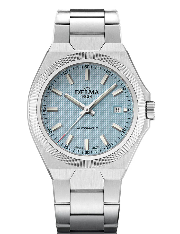 DELMA Midland Automatic Ice Blue 41701.742.6.191 - Red Army Watches 