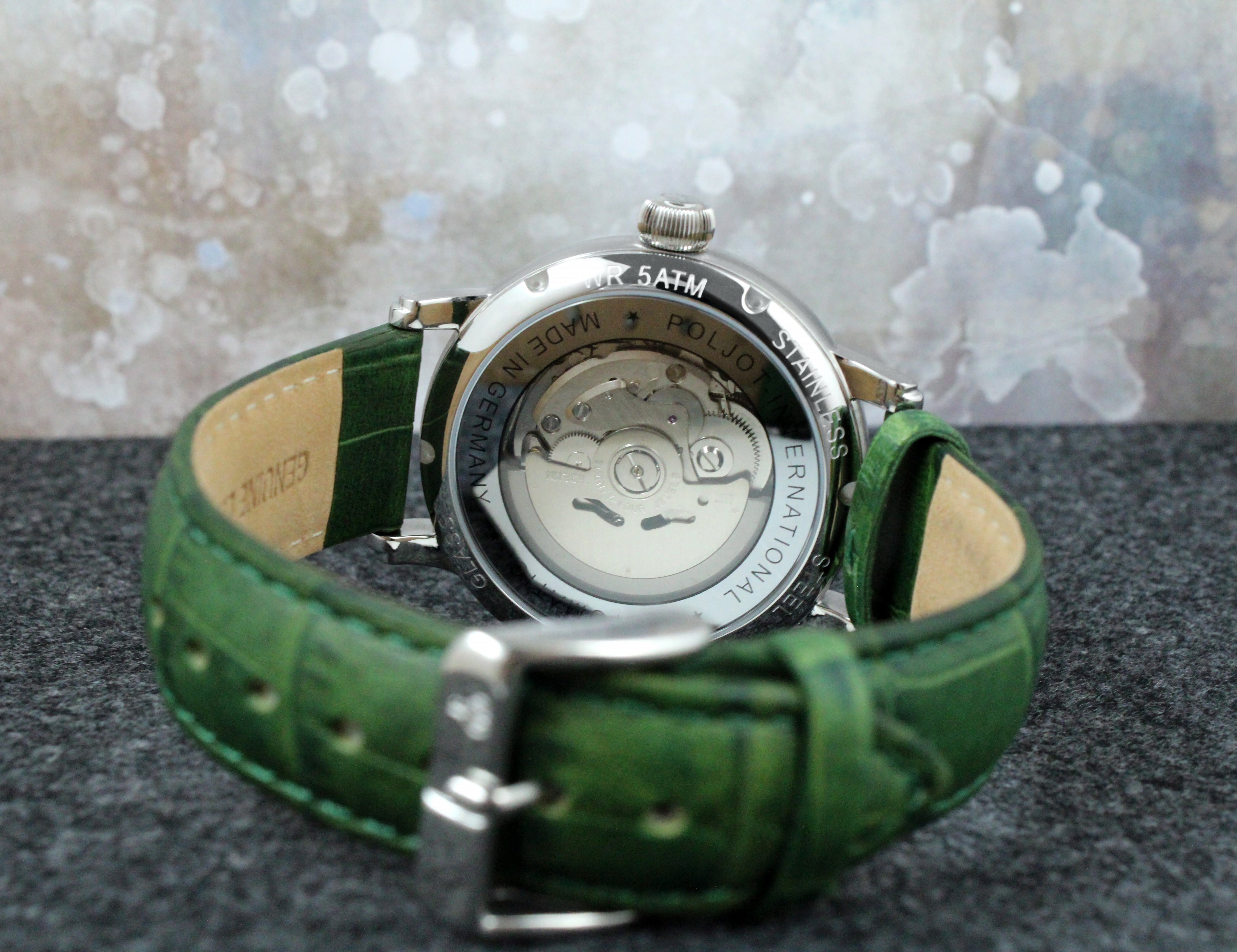 POLJOT INTERNATIONAL Gorbachev Green 36NH.4200115 - Red Army Watches 