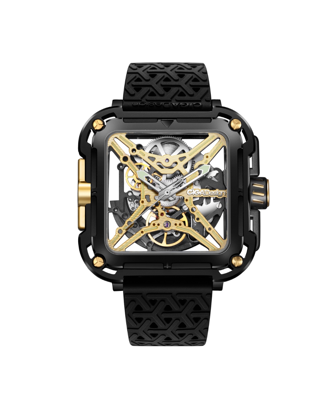 CIGA DESIGN GORILLA TITANIUM - BLACK - Red Army Watches 