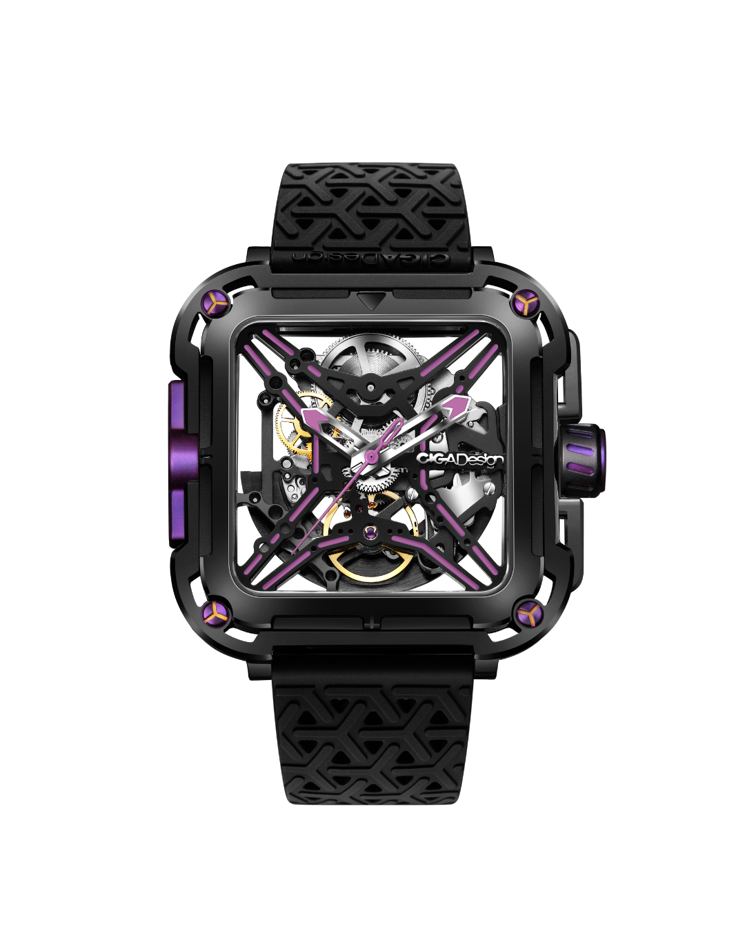 CIGA DESIGN GORILLA STAINLESS STEEL - PURPLE - Red Army Watches 