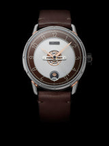 TIMELESS HMS 003 BROWN WHITE DIAL - Red Army Watches 