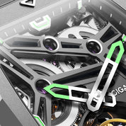 CIGA DESIGN HUNTER SKELETON TOURBILLON SILVER - Red Army Watches 