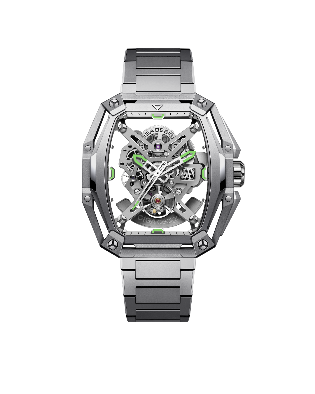 CIGA DESIGN HUNTER SILVER - Red Army Watches 