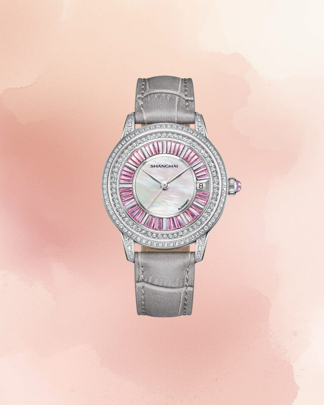 SHANGHAI WATCH MODERNE LADY MOTHER OF PEARL STAINLESS STEEL