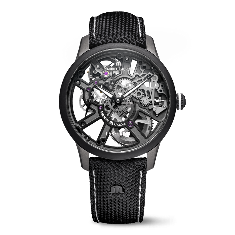 MASTERPIECE SKELETON MAURICE LACROIX x LABEL NOIR LIMITED EDITION - Red Army Watches 