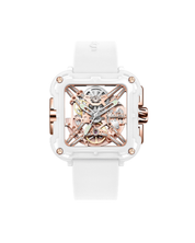 CIGA DESIGN MACHINA WHITE/ROSEGOLD - Red Army Watches 