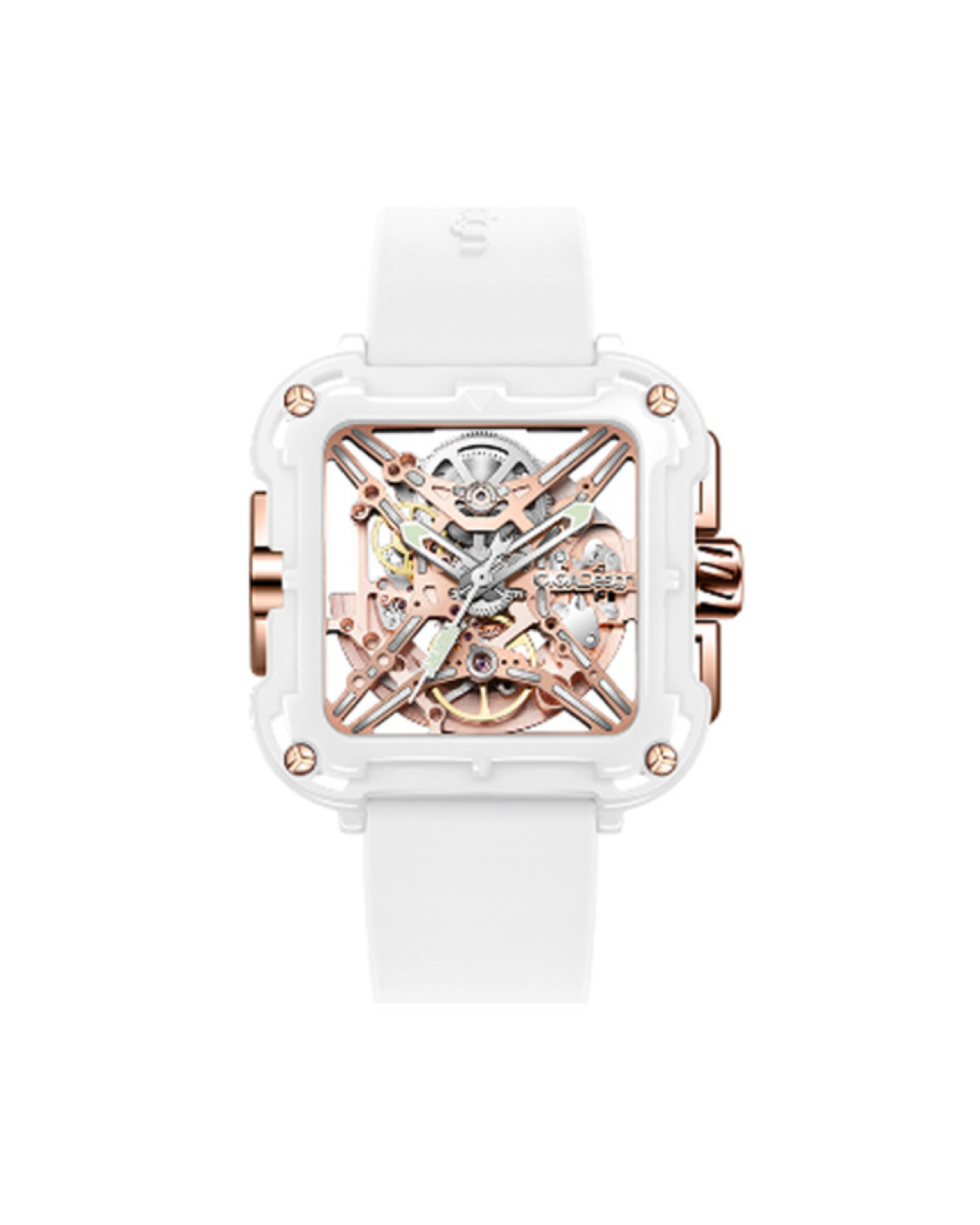 CIGA DESIGN MACHINA WHITE/ROSEGOLD - Red Army Watches 