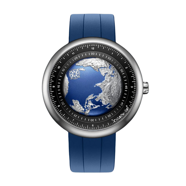 CIGA Design U-Series Blue Planet (GPHG) Stainless Steel - Red Army Watches 