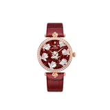 SHANGHAI WATCH MODERNE LADY MAGNOLIA BLOSSOM GOLDEN