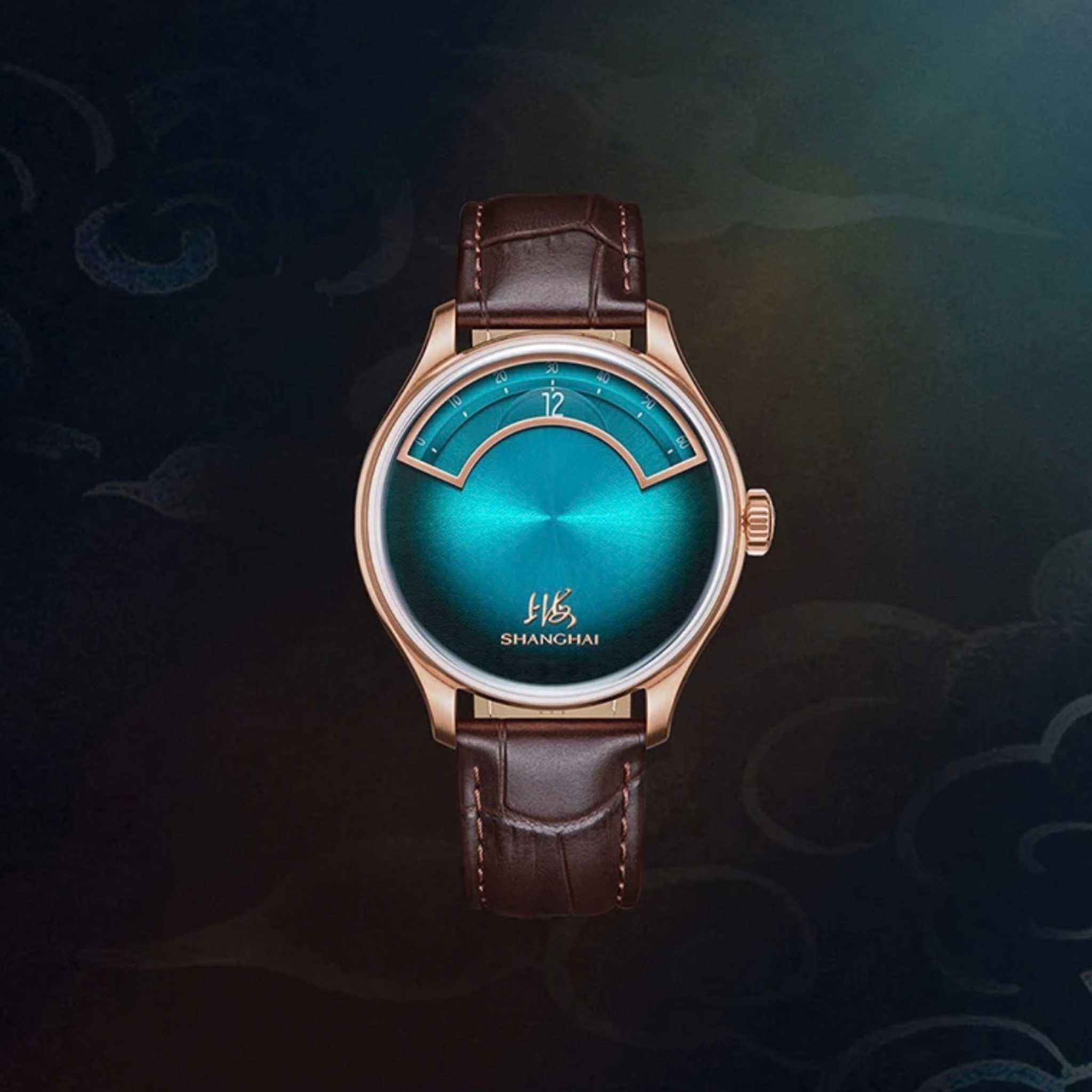 SHANGHAI WATCH MAGIC FORMULA WANDERING HOUR YI LAN SMOKEY BLUE