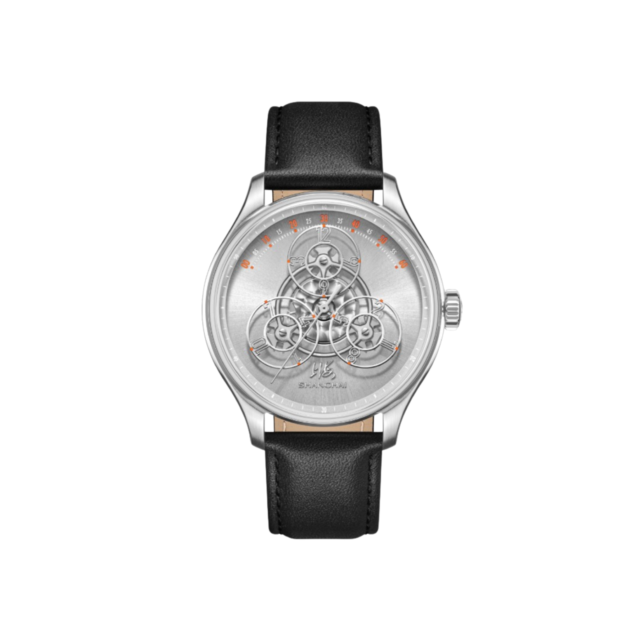 SHANGHAI WATCH MAGIC FORMULA WANDERING HOUR SILVER GREY