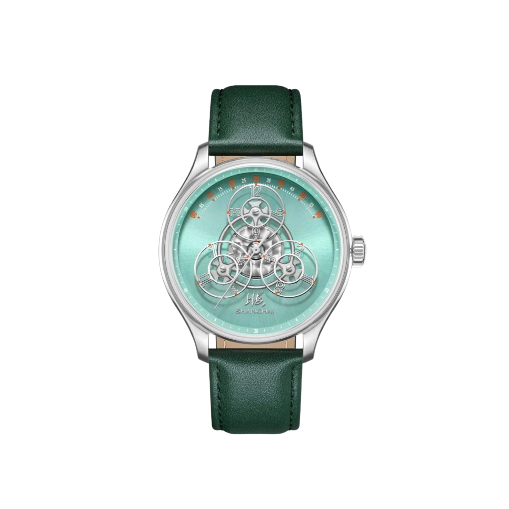 SHANGHAI WATCH MAGIC FORMULA WANDERING HOUR MINT GREEN