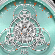 SHANGHAI WATCH MAGIC FORMULA WANDERING HOUR MINT GREEN